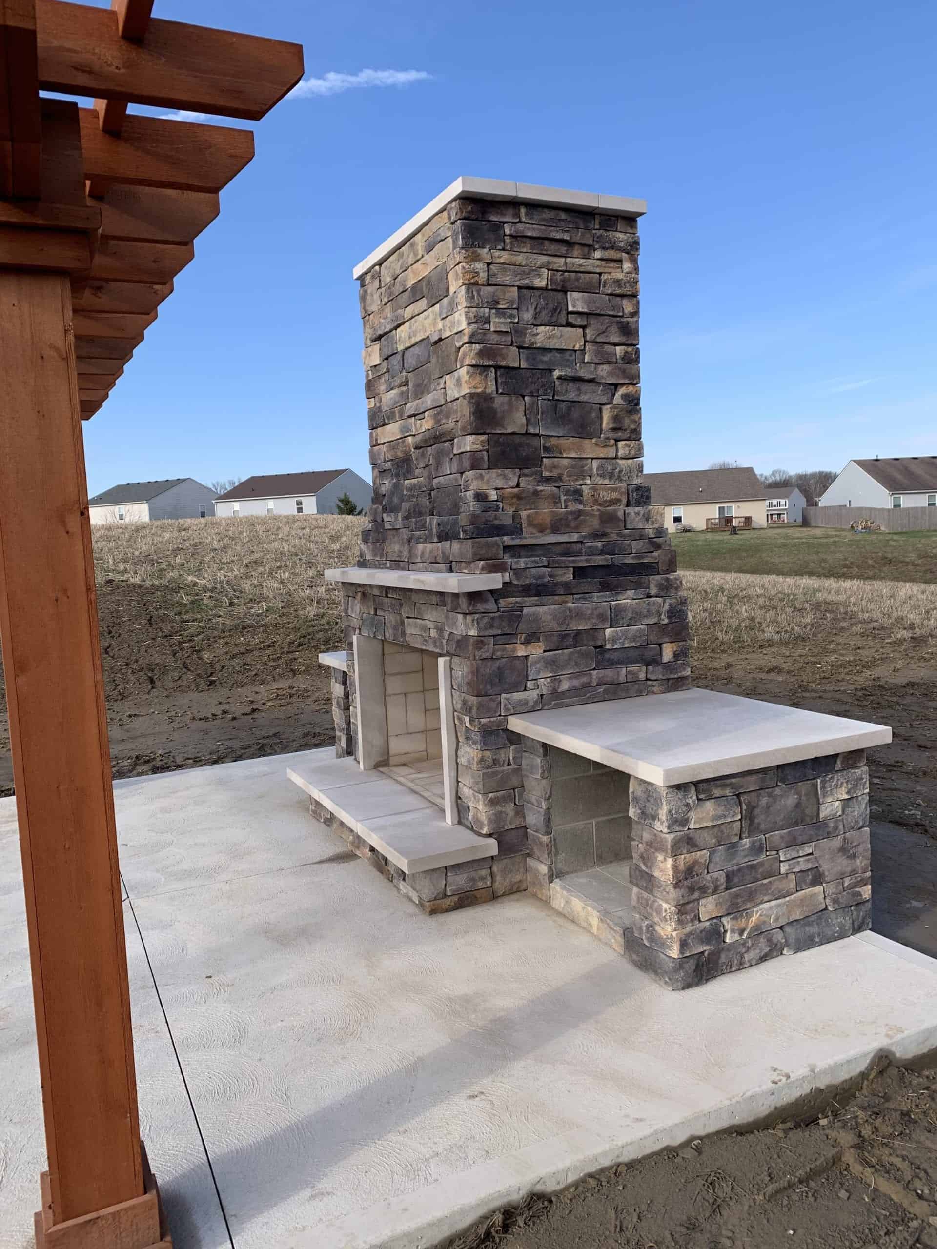 Tips To Start Planning Your Outdoor Stone Fireplace - Smalling Masonry