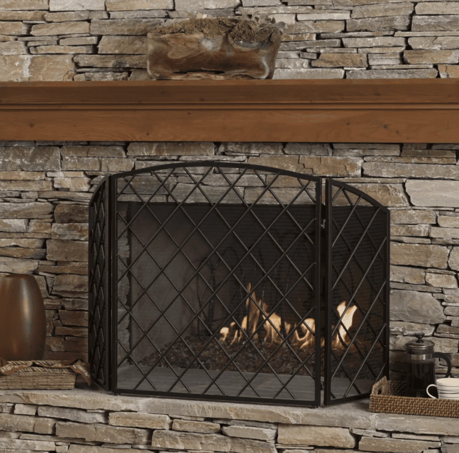Choosing a Fireplace Screen Smalling Masonry